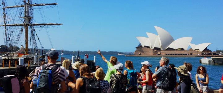 sydney sights free walking tour